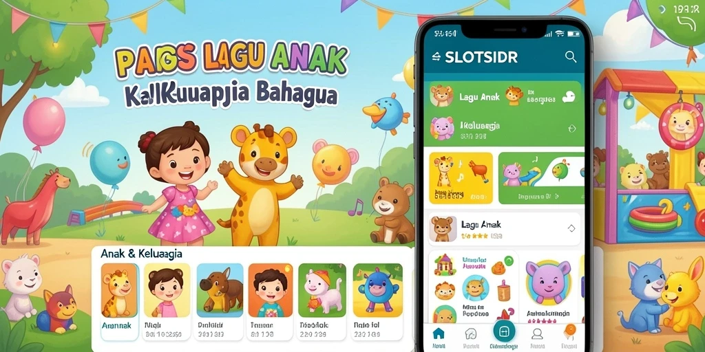 Antarmuka SLOTSIDR yang menyenangkan untuk anak-anak.