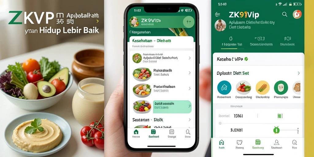 Tampilan antarmuka ZK9VIP yang intuitif dan menarik.